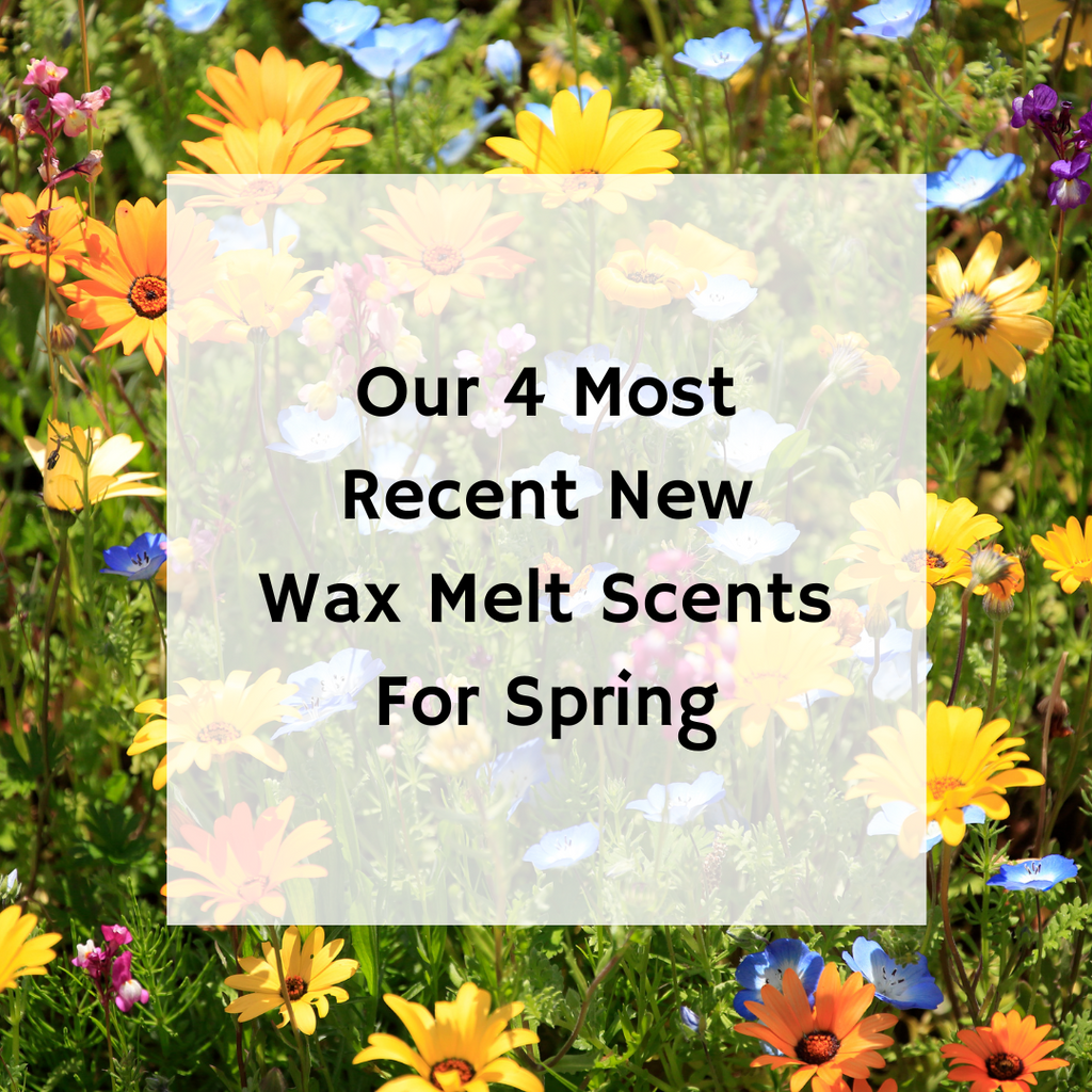 Our 4 Most Recent Wax Melt Scents for Spring