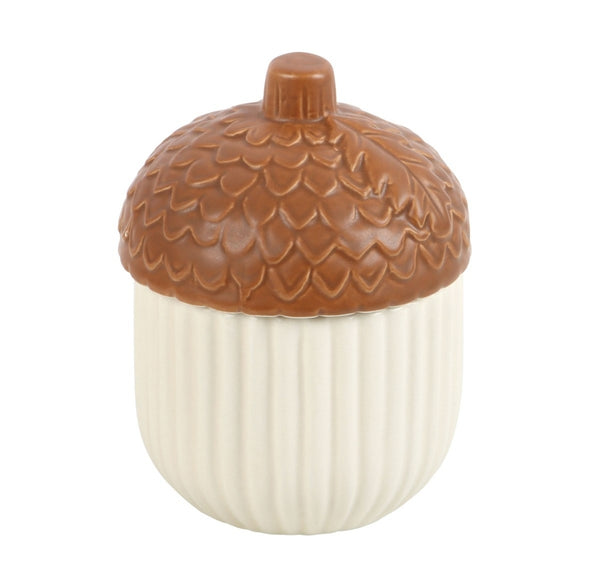 Autumn Acorn Ceramic Wax Burner