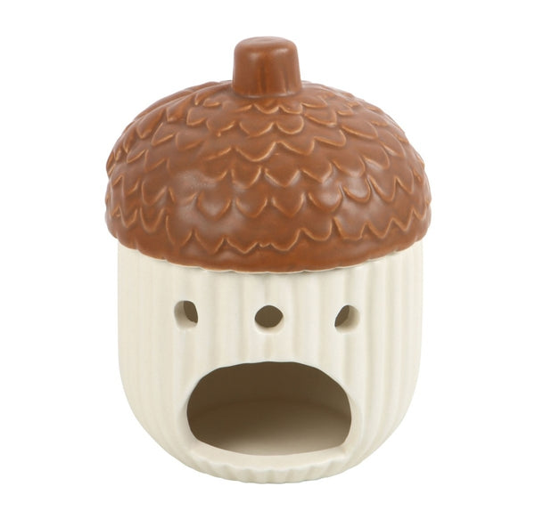 Autumn Acorn Ceramic Wax Burner