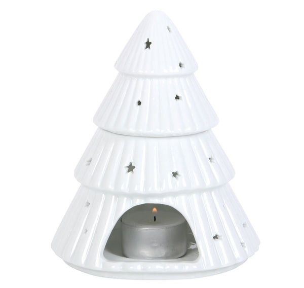 Coming Soon! White Christmas Tree Ceramic Wax Burner