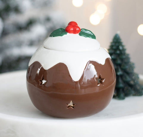 Coming Soon! Christmas Pudding Ceramic Wax Burner