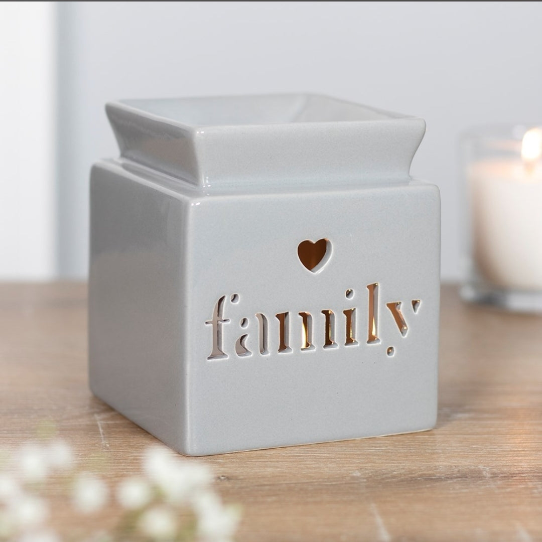 Family Wax Burner Grey